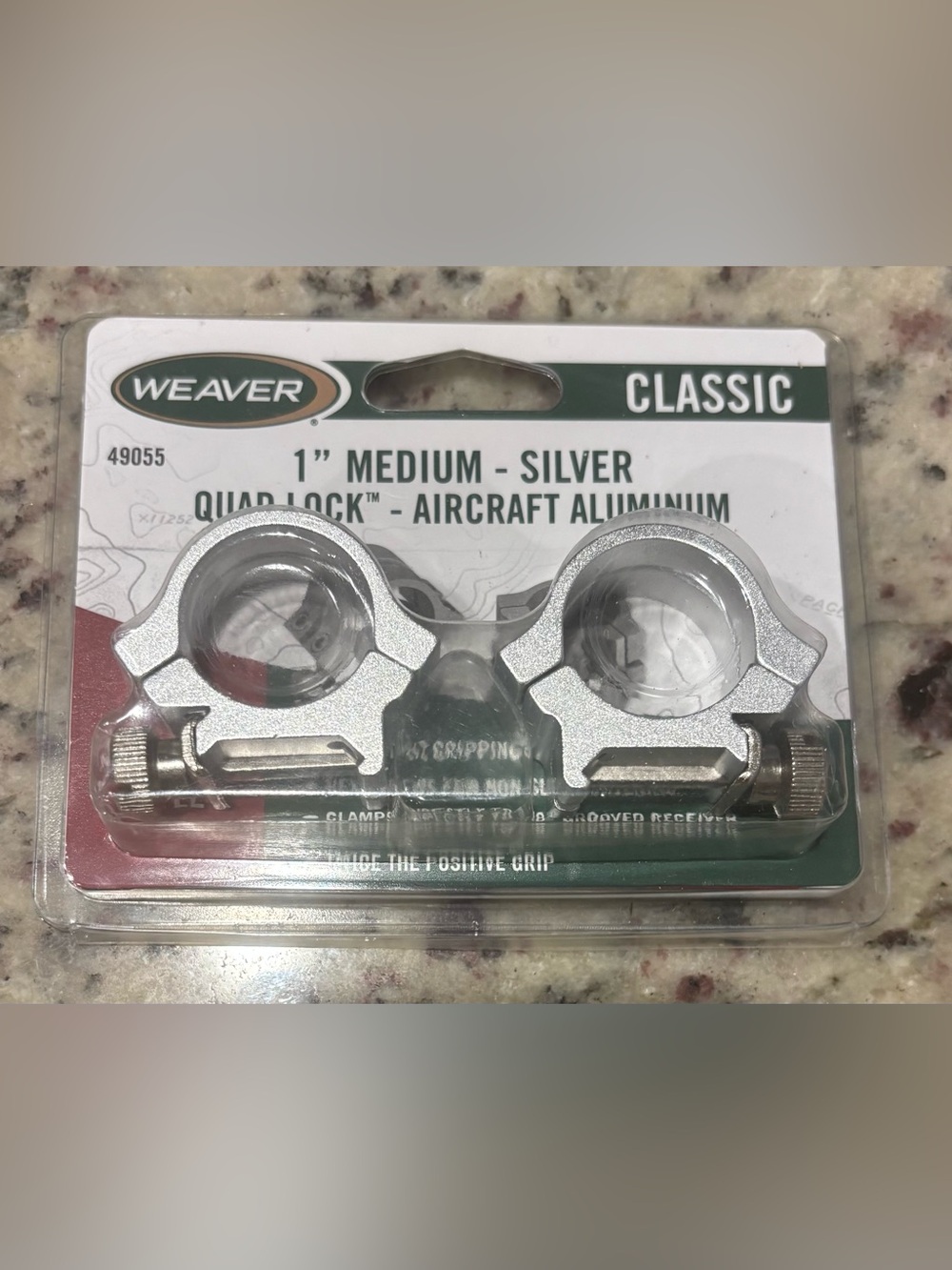 Weaver Quad Lock Scope Rings